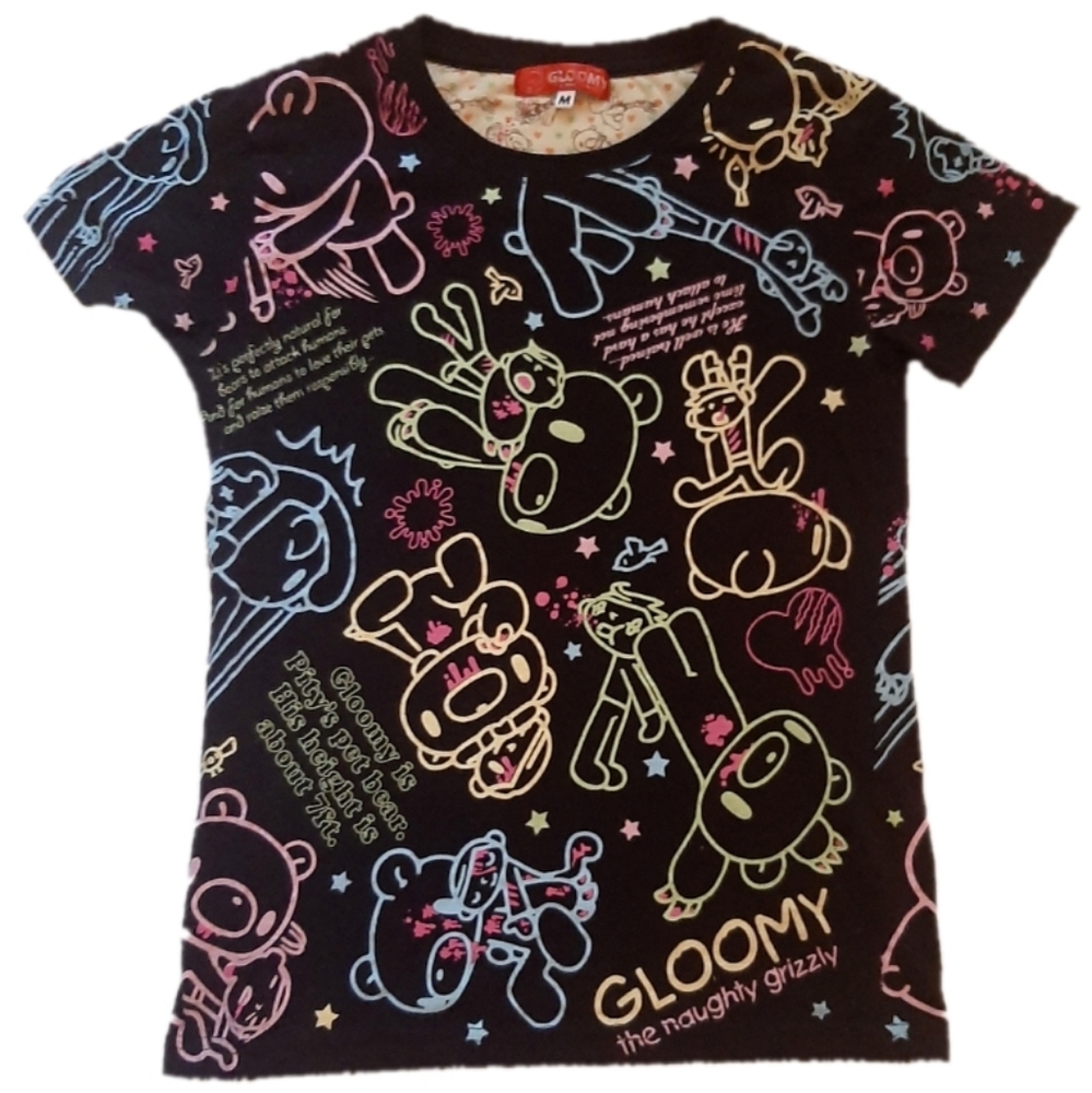 2000s rare gloomy bear tee